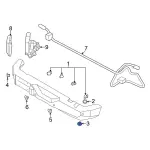 M2DZ15K861BA - Body: Collar Retainer for Ford: Bronco Image