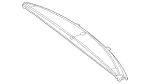 22269001059H99 - Body: Rear Trim for Mercedes-Benz Image