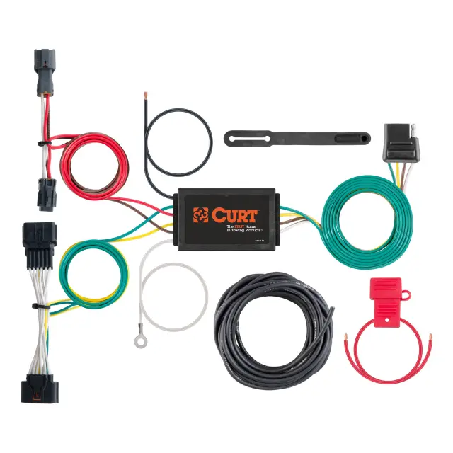 56321 - : Custom Wiring Harness, 4-Way Flat Output, Select Kia Sportage for CURT Image