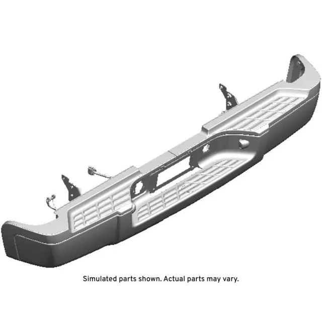 22792255 - Body: Bumper for Chevrolet: Silverado 2500 HD, Silverado 3500 HD | GMC: Sierra 2500 HD, Sierra 3500 HD Image