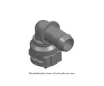 26215479 - : Heater Inlet Hose Connector for GM Image