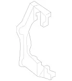 2044210494 - : Brake Carrier for Mercedes-Benz Image