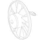 15400188 - Radiator: Blower for Mercedes-Benz Image