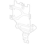 4635400703 - : Control Module Bracket for Mercedes-Benz Image