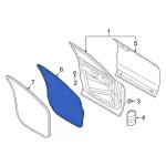 LJ6Z7820531A - : Door Weather-Strip for Ford: Escape Image