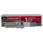 SP589 - : Motorcraft™ Spark Plug for Ford: E-350 Super Duty, E-450 Super Duty, Edge, Explorer, F-150, F-250 Super Duty, F-350 Super Duty, F-450 Super Duty, F-550 Super Duty, Flex, Mustang, Police Interceptor Sedan, Police Interceptor Utility, Transit-150, Transit-250, Transit-350, Transit-350 HD | Lincoln: Continental, MKS, MKT, MKX, MKZ Image