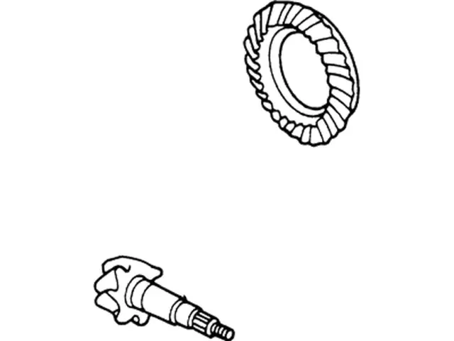 F7UZ4209AD - Universals &amp; Rear Axle: Ring &amp; Pinion for Ford: E-250 Econoline, E-350 Econoline, E-350 Econoline Club Wagon, E-350 Super Duty Image