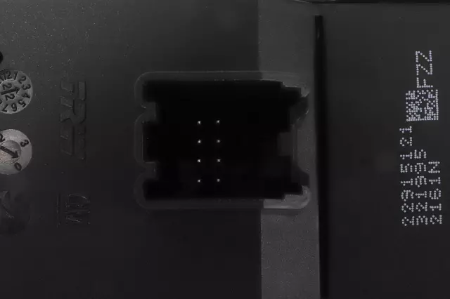 Part# 22915121 Black Front Driver Side Door Window Switch - GM (22915121)