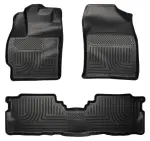 98911 - : Weatherbeater - Front &amp; 2nd Seat Floor Liners for Husky Liners Image