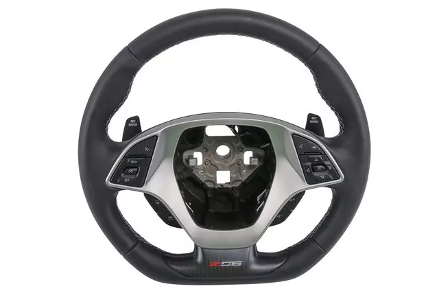 84198720 - : Jet Black Steering Wheel for Chevrolet: Corvette Image