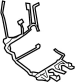 870191NJ3A - Body: Harness for INFINITI: G37, Q60 Image