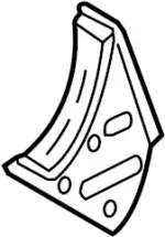 76774EG000 - Body: Seat Support for INFINITI: M35, M45 Image