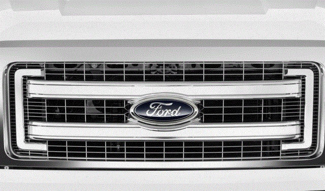 Grille Insert, Chrome, Two Bar - Ford (DL3Z-8200-BB)