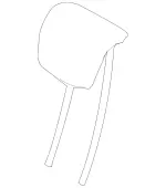 16697097507H23 - Body: Headrest for Mercedes-Benz: GL 350, GL 450, GL 550, GL 63 AMG&amp;reg;, GLS 350d, GLS 450, GLS 550, GLS 63 AMG&amp;reg; Image image
