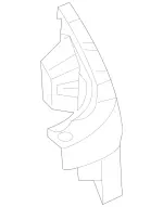 2048852365 - Body: Energy Absorber for Mercedes-Benz Image