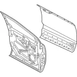 FA1Z5820124B - : Door Shell for Lincoln: Nautilus Image