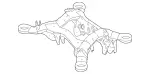 1663504900 - : Suspension Sub-Frame for Mercedes-Benz Image