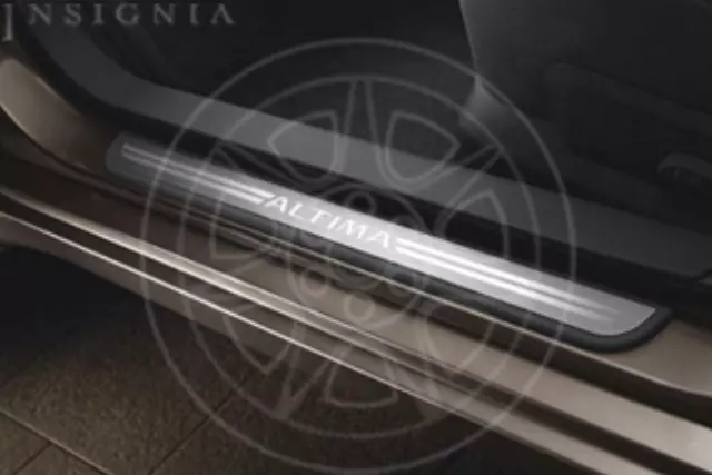 999M1UT100BK - Interior: Door Sill Kick Plates, Aluminum, Rear for Nissan Image