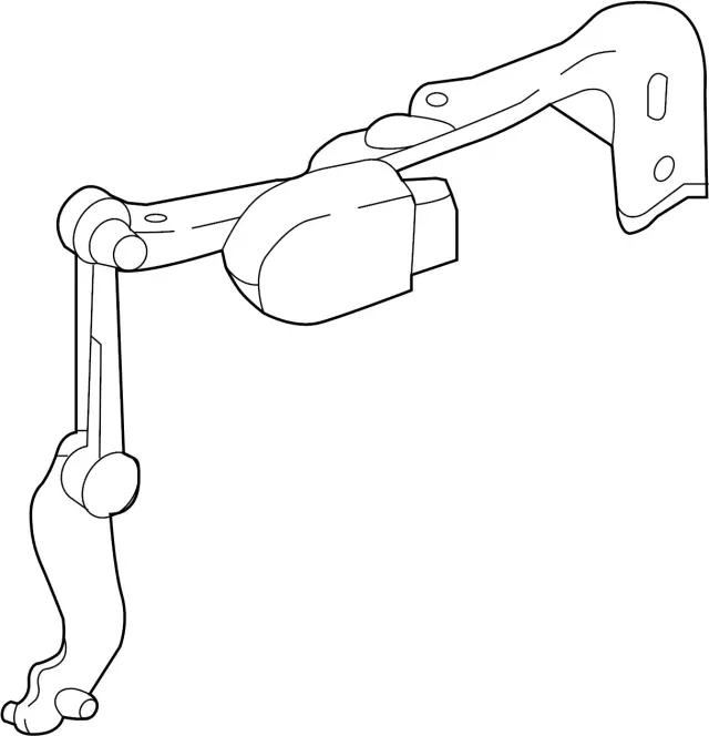 538206SA0B - Electrical: Height Sensor for INFINITI: QX60 Image