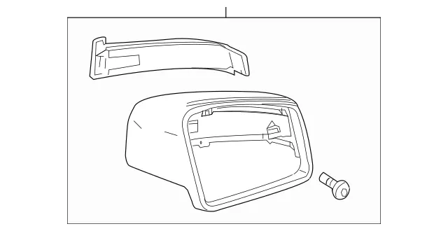 212-810-67-00-9149 - Cover, Mirror Housing Mercedes-Benz USA