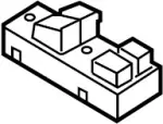 25411AM620 - : Window Switch for INFINITI: G35 Image