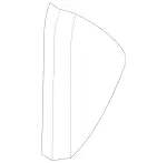 20472311087E94 - Body: Speaker Grille for Mercedes-Benz Image