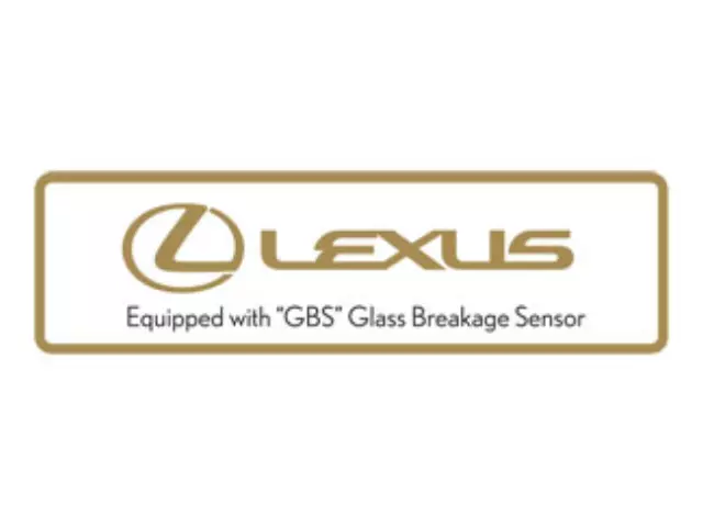 PT39824100 - Security: Vip Security System - Glass Breakage Sensor for Lexus: HS250h Image