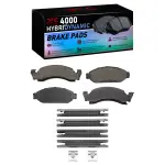 4000037501 - : DFC HybriDynamic Brake Pads Hrdwr Kit for DYNAMIC FRICTION Image
