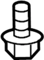11298CA015 - : Stay Bracket Bolt for Infiniti Image