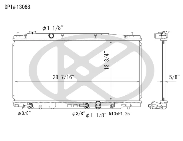 A13068 - : Koyorad Radiator for Koyo Image