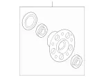 2183300125 - : Hub Assembly for Mercedes-Benz Image