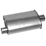 18426 - : SoundFX Direct Fit Exhaust Muffler 2.5" Inlet (ID) 2.125" Outlet (ID) for Walker Exhaust Image