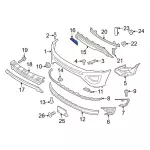 JL1Z8C324AF - : Emblem Inner Support for Ford: Expedition | Lincoln: Navigator Image