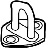 90570CG010 - Body: Striker for INFINITI: FX35, FX45 Image