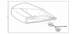 2579108101 - Driver Seat: Padding, Frt. Seat Cush for Mercedes-Benz: CLS450, CLS53 AMG Image