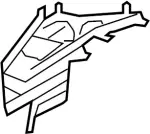 76740JJ50A - Body: Panel Reinforced for Infiniti Image