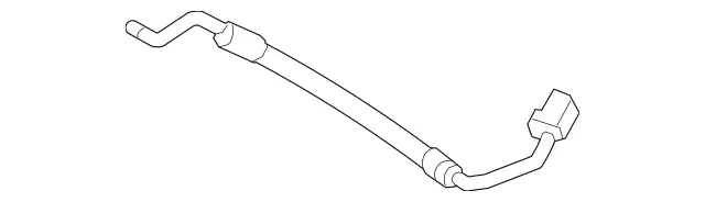 2223202053 - Springs, Suspension and Hydraulics: Oil Low-Pressure Line for Mercedes-Benz: Maybach S650, S63 AMG, S65 AMG Image image