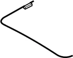 91354EJ71A - Body: Cable &amp; Guide for INFINITI: I35, M35, M45, QX4 Image image