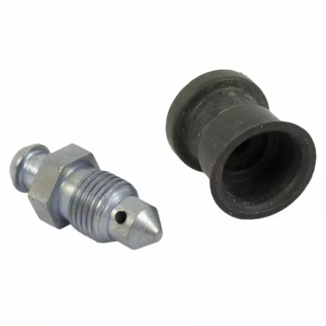 6R3Z2208A - Brakes: Brake Bleeder Screw for Ford: F-250 Super Duty, F-350 Super Duty, F-450 Super Duty, F-550 Super Duty, Freestar, Mustang | Mercury: Monterey Image
