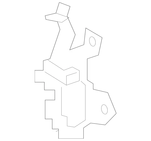 177885460064 - Attachment Parts: Mount for Mercedes-Benz Image