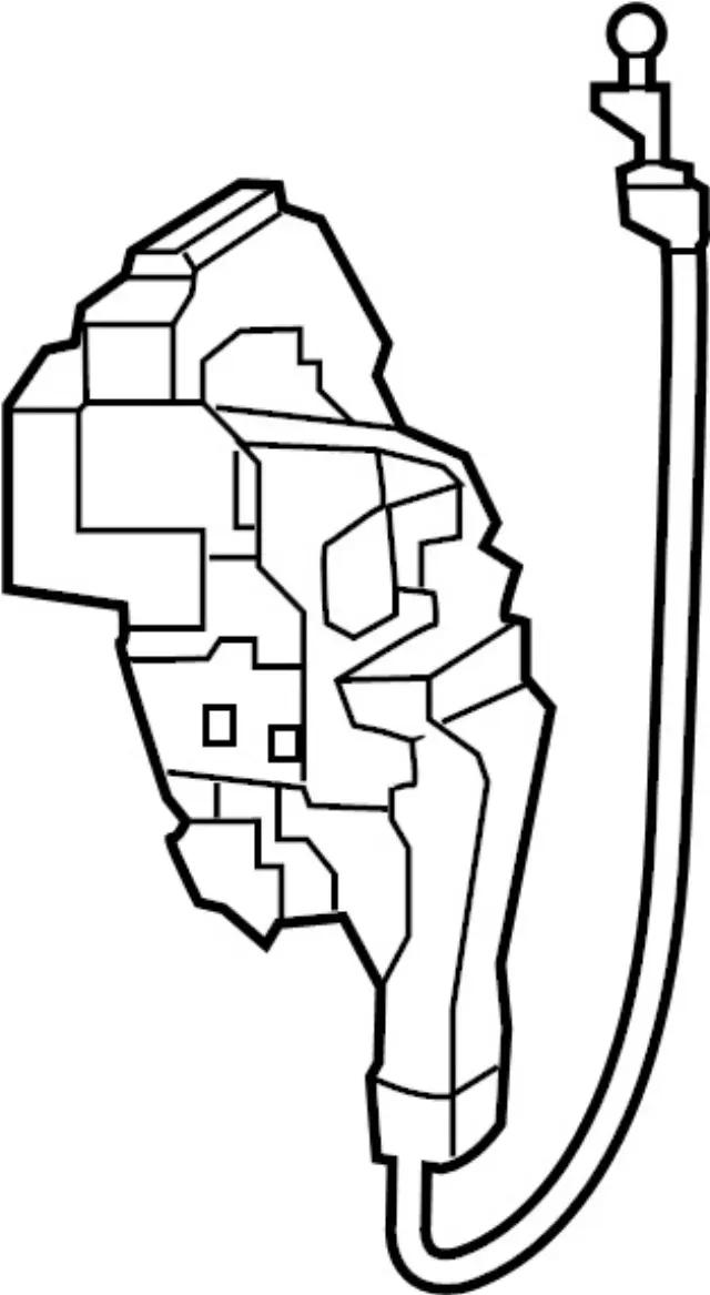 805005DC0A - Body: Lock Assembly for INFINITI: QX30 Image