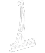 2026301911 - Side Panels: Pillar for Mercedes-Benz: C220, C230, C280, C43 AMG Image