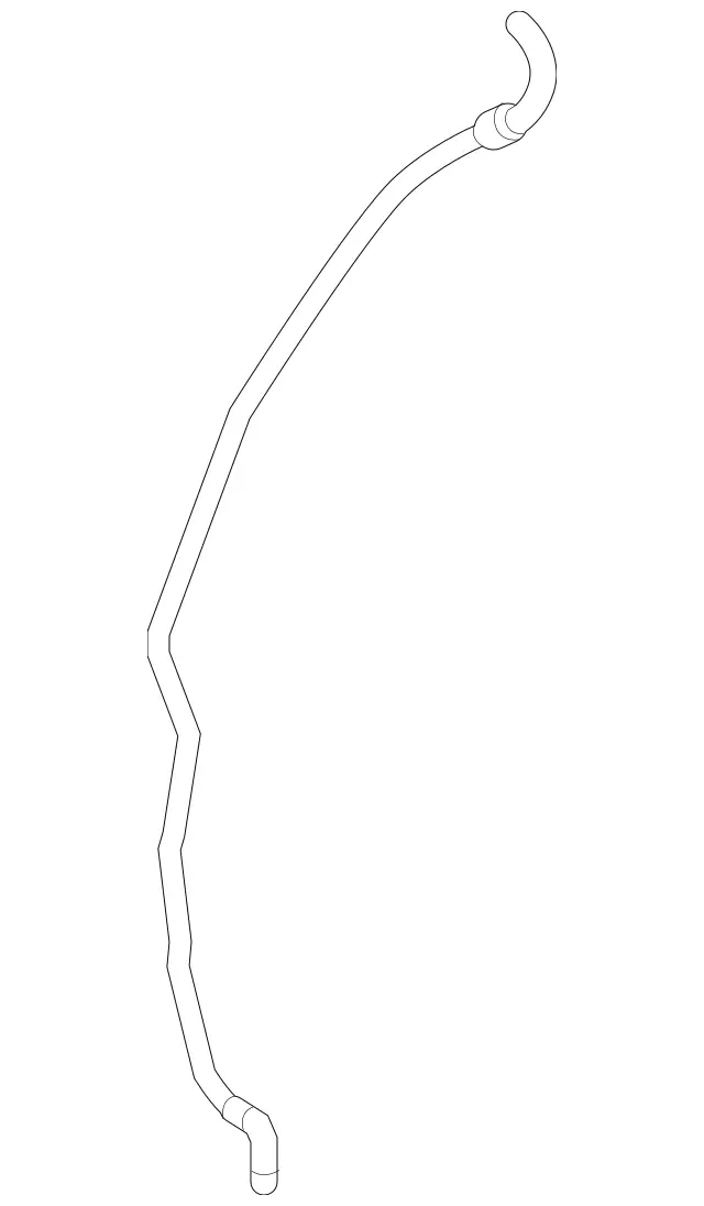 2316390294 - : Hose Line for Mercedes-Benz: SL400, SL450, SL550, SL63 AMG, SL65 AMG Image