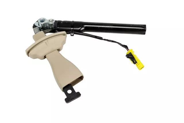 Light Neutral Passenger Seat Belt with Retractor and Pre-Tensioner - GM (19330802)