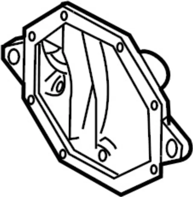 383510C000 - Universals &amp; Rear Axle: Axle Cover for INFINITI: EX35, EX37, FX35, FX37, G25, G35, G37, M35, M45, Q40, Q45, Q60, QX50, QX70 Image