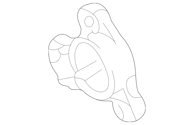 1294620639 - Steering: Holder for Mercedes-Benz: 200D, 280E, 300CE, 300SD, 300SL, 300TE, 400SE, 400SEL, 500SEC, 500SEL, 500SL, 600SEL, 600SL, E420, E430, S420, SL320 Image image