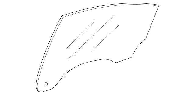 219735081064 - Rear Doors: Glass Pane for Mercedes-Benz: CLS500, CLS55 AMG, CLS550, CLS63 AMG Image image