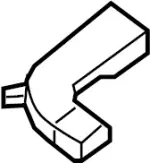 279533KA0A - Body: Rear Duct for INFINITI: JX35, QX60 Image image