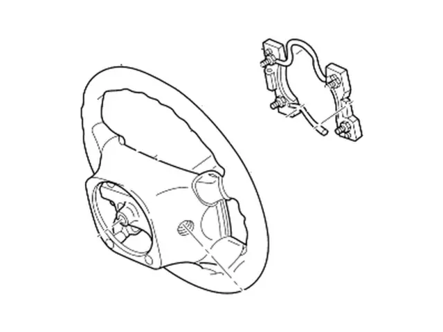 5F1Z3600AAA - Steering: Steering Wheel for Ford: Taurus | Mercury: Sable Image