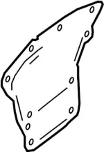 801454GA0A - : Inner Panel for Infiniti Image